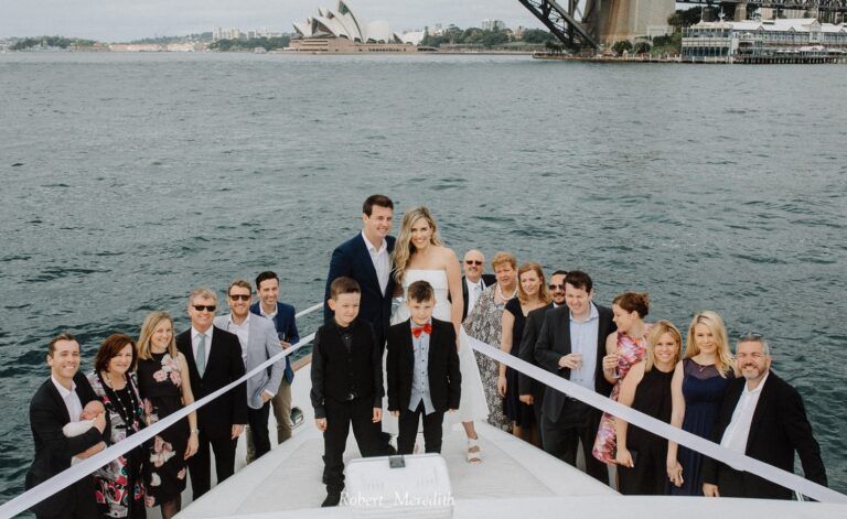 small wedding boat sydney