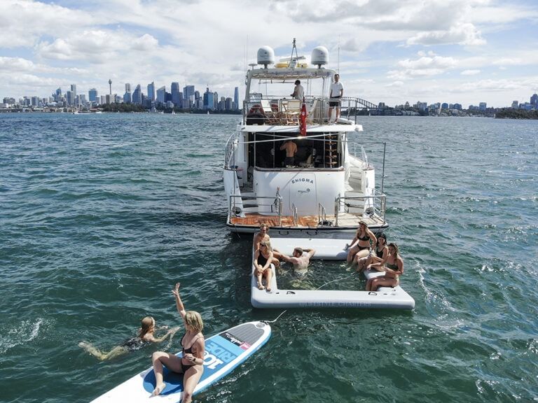 party boat hire sydney