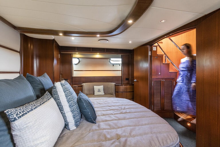 Lifestyle Charters Enigma master cabin