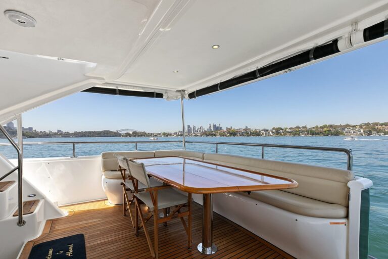 Lifestyle Charters offers Seas the Day for comfortable day and event charters on Sydney Harbour (2)