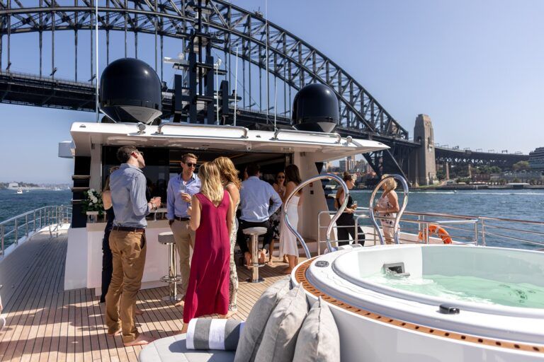 party yacht hire Sydney