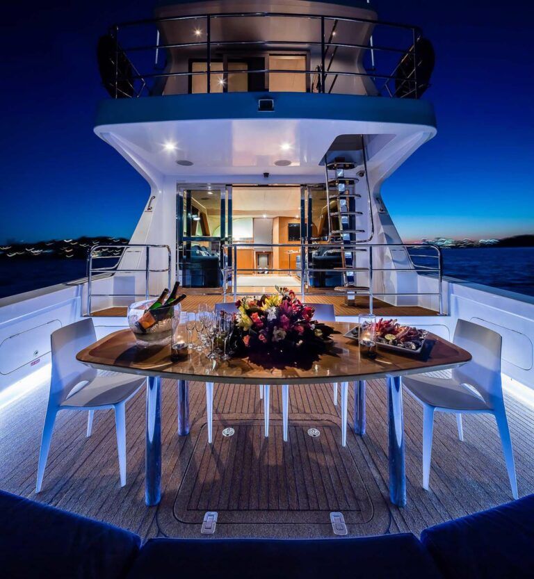 Elegant Evening on a Yacht