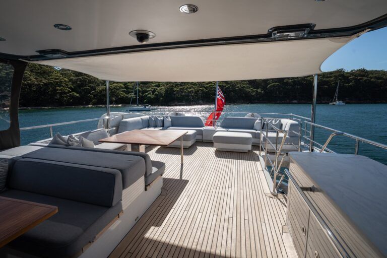 BELLE Charters Upper Deck